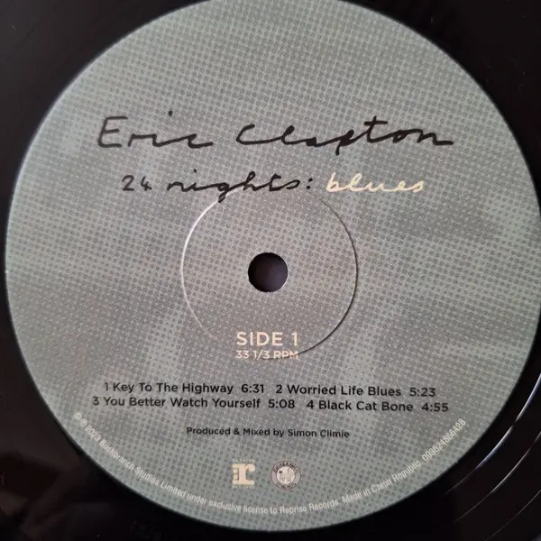 Eric Clapton – 24 Nights: Blues - фото №3