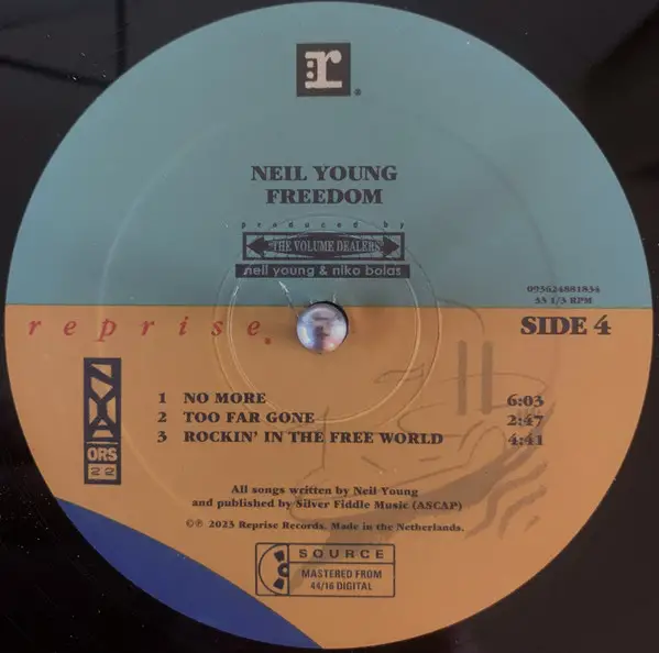 Neil Young – Freedom (2 платівки) - фото №5