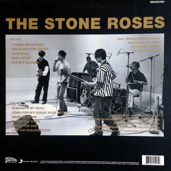 The Stone Roses – The Stone Roses (LP, Album, Vinyl) - фото №2