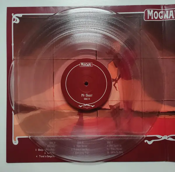 Mogwai – Mr Beast (2LP, прозора платівка) - фото №2