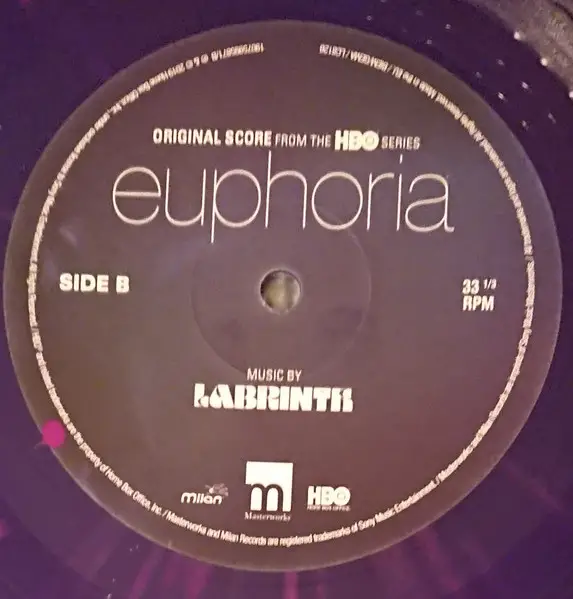 Labrinth – Euphoria (Original Score From The HBO Series) (2LP, Repress, Purple Splatter Vinyl) - фото №3