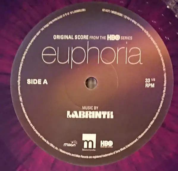 Labrinth – Euphoria (Original Score From The HBO Series) (2LP, Repress, Purple Splatter Vinyl) - фото №2