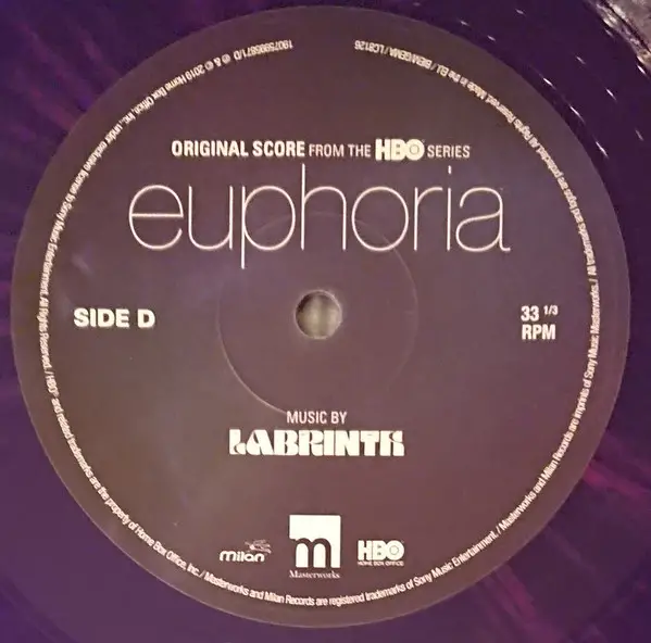 Labrinth – Euphoria (Original Score From The HBO Series) (2LP, Repress, Purple Splatter Vinyl) - фото №5