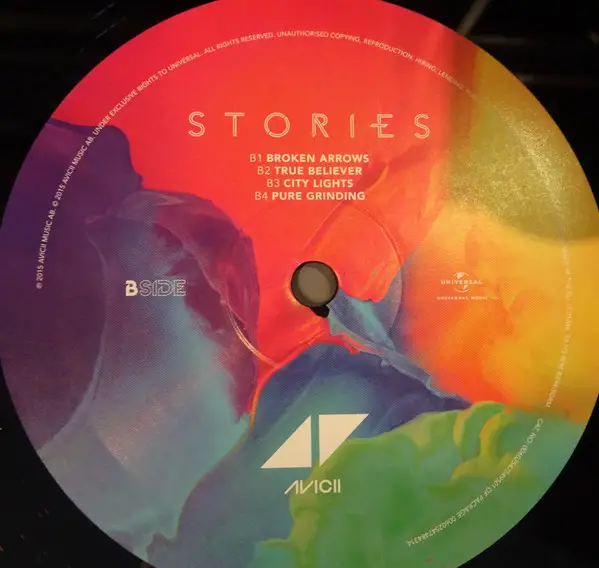 Avicii – Stories (2LP, Album, Vinyl) - фото №3