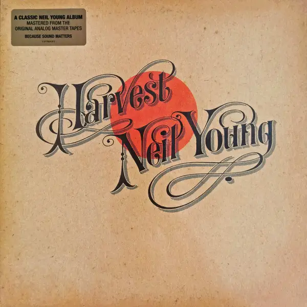 Neil Young – Harvest Moon (прозрачная, односторонняя)