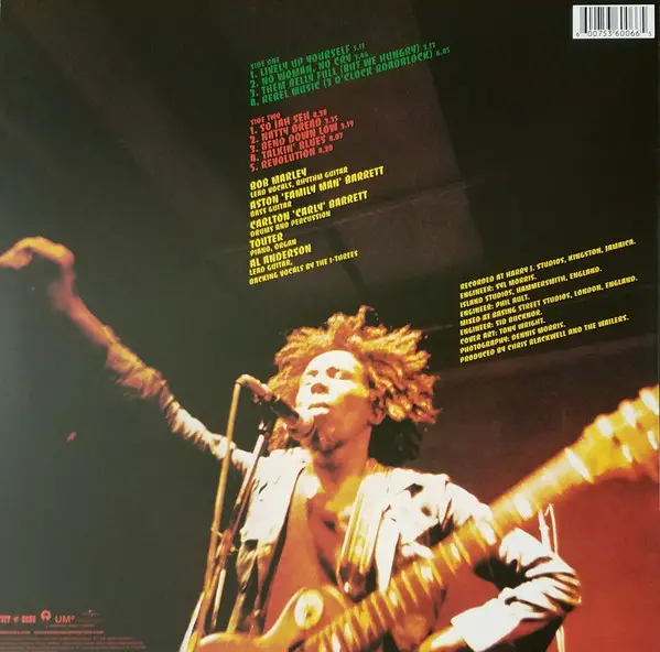 Bob Marley & The Wailers – Natty Dread - фото №2