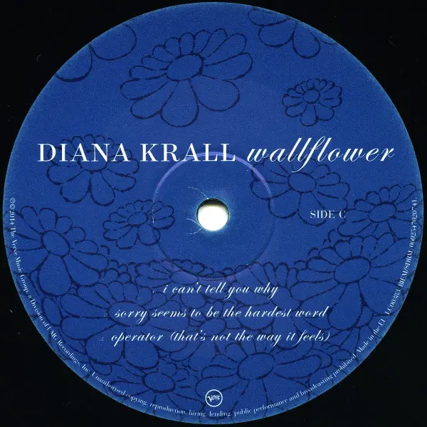 Diana Krall - Wallflower (2LP, Album) - фото №4