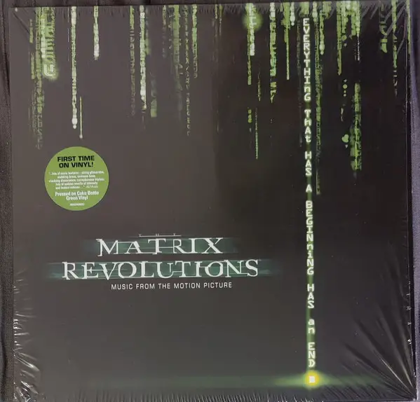 The Matrix Revolutions (Music From The Motion Picture, 2LP, Coke Bottle Green Vinyl)