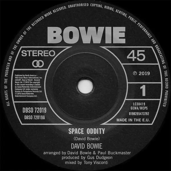 David Bowie – Space Oddity (бокс-сет, 2x7