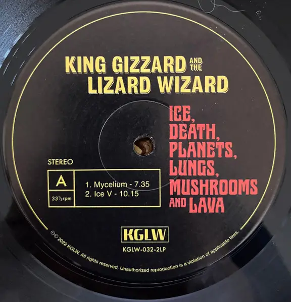 King Gizzard And The Lizard Wizard – Ice, Death, Planets, Lungs, Mushrooms And Lava - фото №3