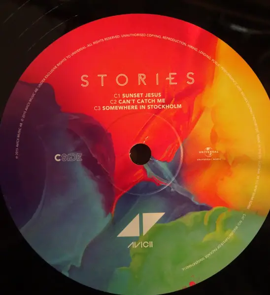 Avicii – Stories (2LP, Album, Vinyl) - фото №4