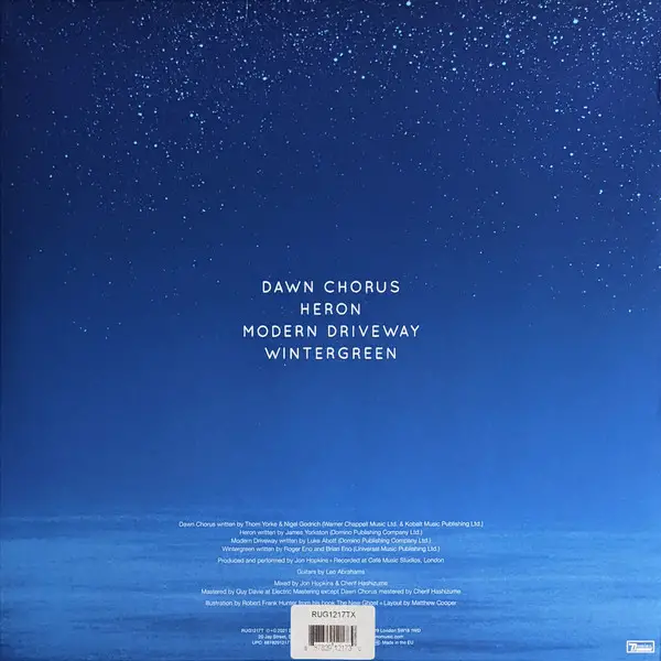 Jon Hopkins – Piano Versions (Blue Vinyl) - фото №6