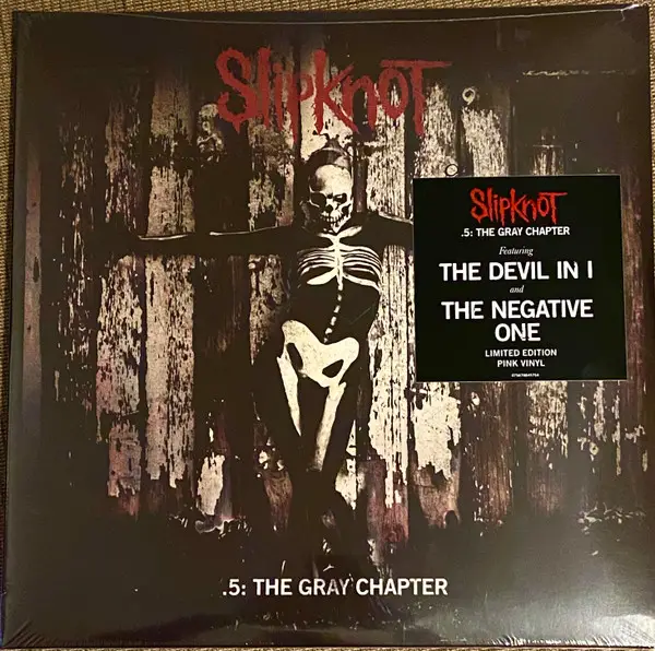 Slipknot – .5: The Gray Chapter (2LP, Album, Pink Vinyl) - фото №1