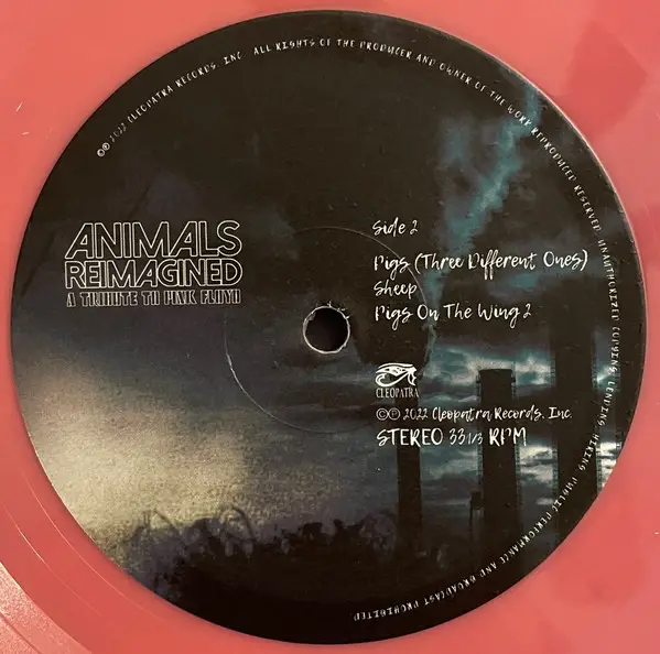 Animals Reimagined: A Tribute To Pink Floyd (LP, Album, Limited Edition, Pink Vinyl) - фото №3