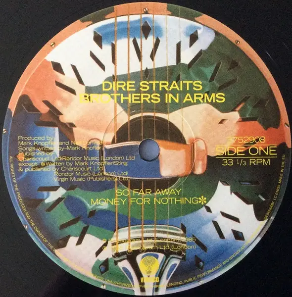 Dire Straits - Brothers In Arms (2 платівки, 180 грам, Альбом, Ремастеринг, Перевидання) - фото №3