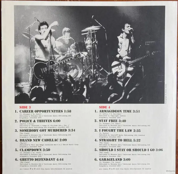 The Clash – Hits Back (3LP, Compilation, Remastered, 180 Gram) - фото №5