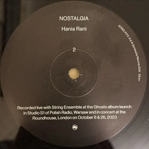 Hania Rani – Nostalgia (2LP, Album, Limited Edition, Vinyl) - фото №2