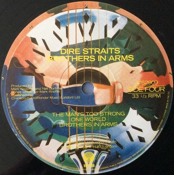 Dire Straits - Brothers In Arms (2 платівки, 180 грам, Альбом, Ремастеринг, Перевидання) - фото №6