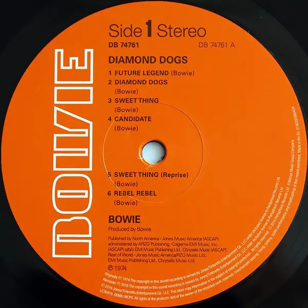 Bowie – Diamond Dogs - фото №3