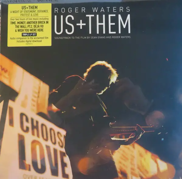 ROGER WATERS,US + THEM LP