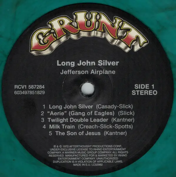 Jefferson Airplane – Long John Silver - фото №2