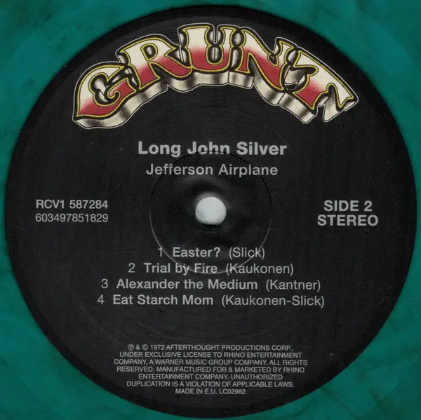 Jefferson Airplane – Long John Silver - фото №3