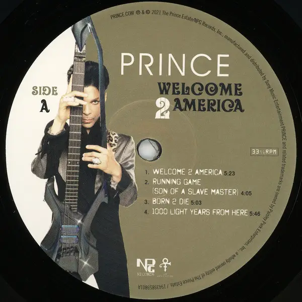 Prince – Welcome 2 America (бокс-сет) - фото №2