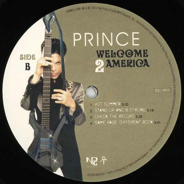 Prince – Welcome 2 America (бокс-сет) - фото №3