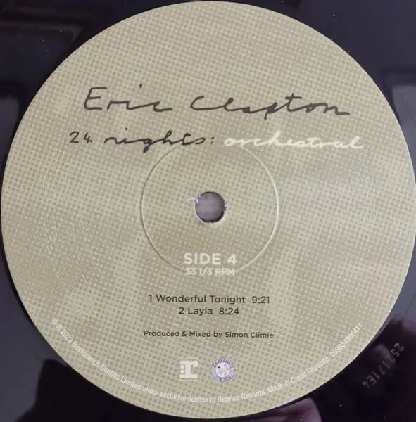 Eric Clapton – 24 Nights: Orchestral - фото №6