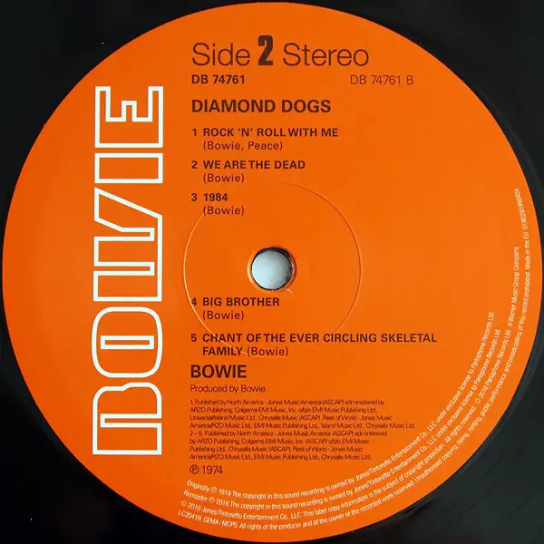 Bowie – Diamond Dogs - фото №4