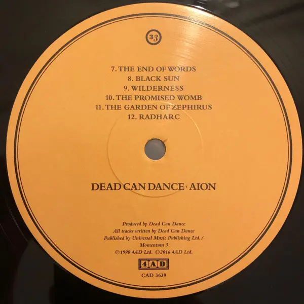 Dead Can Dance – Aion - фото №3