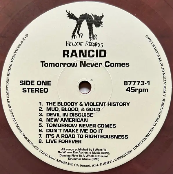 Rancid – Tomorrow Never Comes - фото №3