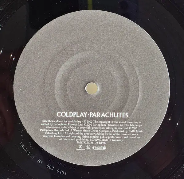 Coldplay – Parachutes - фото №4