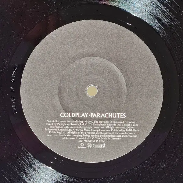 Coldplay – Parachutes - фото №3