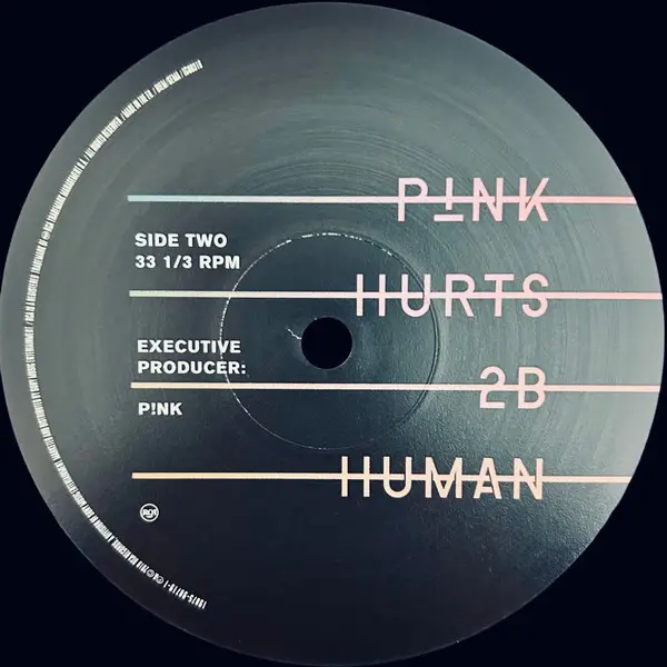 PINK,HURTS 2B HUMAN LP 2019 - фото №3