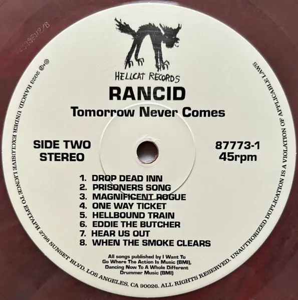 Rancid – Tomorrow Never Comes - фото №4
