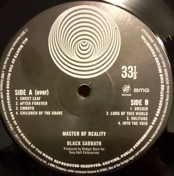 Black Sabbath – Master Of Reality - фото №3