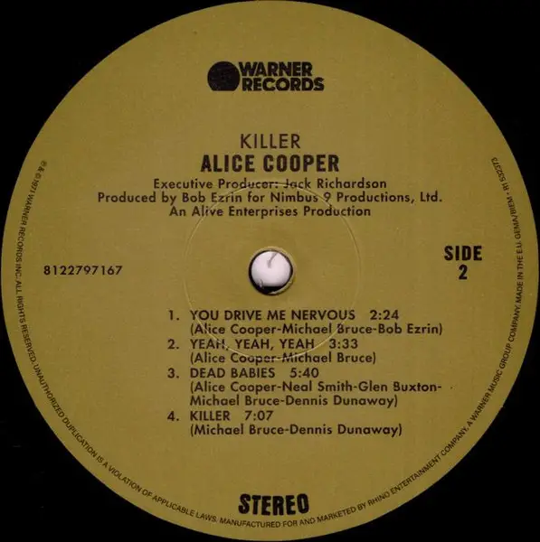 Alice Cooper – Killer - фото №3