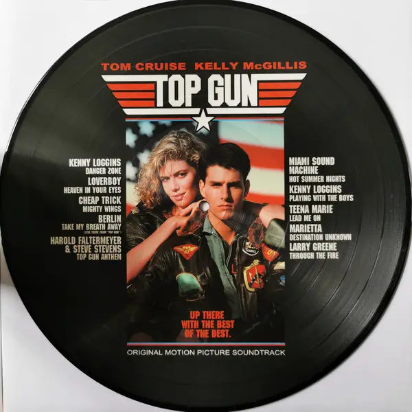 Various - Top Gun Original Motion Picture Soundtrack (Альбом, Лимітоване, Платівка з зображенням) - фото №3