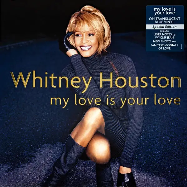 Whitney Houston - My Love Is Your Love (2 платівки, Напівпрозорий, Синій, Альбом, Перевидання, Спеціальне видання) - фото №17