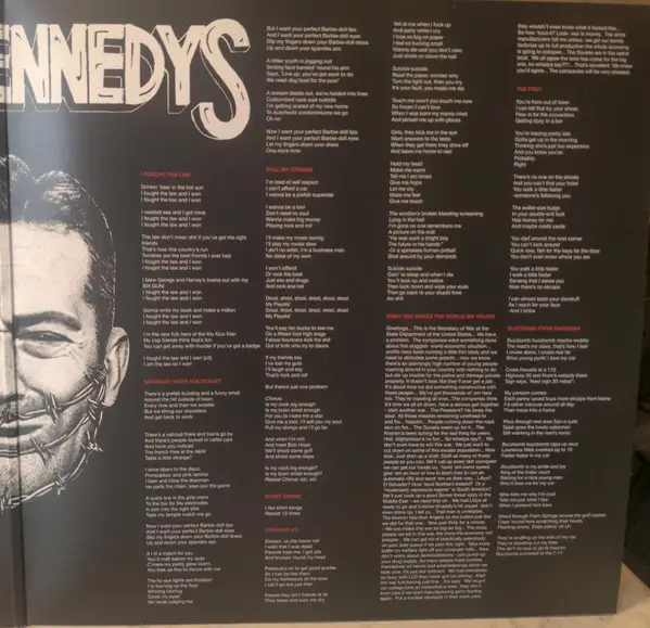 Dead Kennedys - Give Me Convenience Or Give Me Death (Розкладна обкладинка, Збірник, Перевидання, Ремастеринг) - фото №5