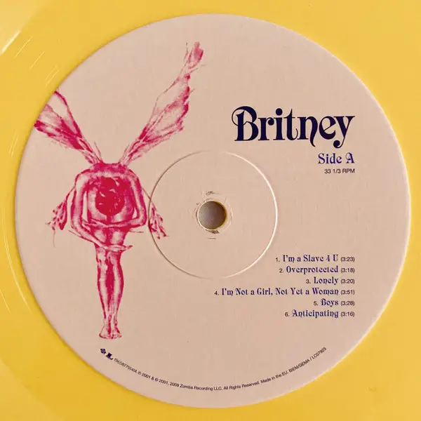 Britney Spears - Britney (Жовтий, Альбом, Лимітоване, Перевидання, Додатковий друк) - фото №3
