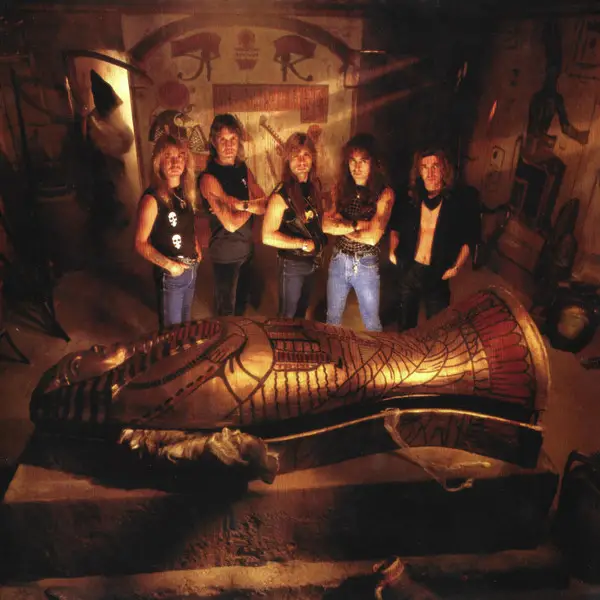 Iron Maiden - Powerslave (Анімований вініл, Ювілейне видання до 40-річчя, Альбом, Лимітоване, Платівка з зображенням, Перевидання, Ремастеринг, Спеціальне видання) - фото №10