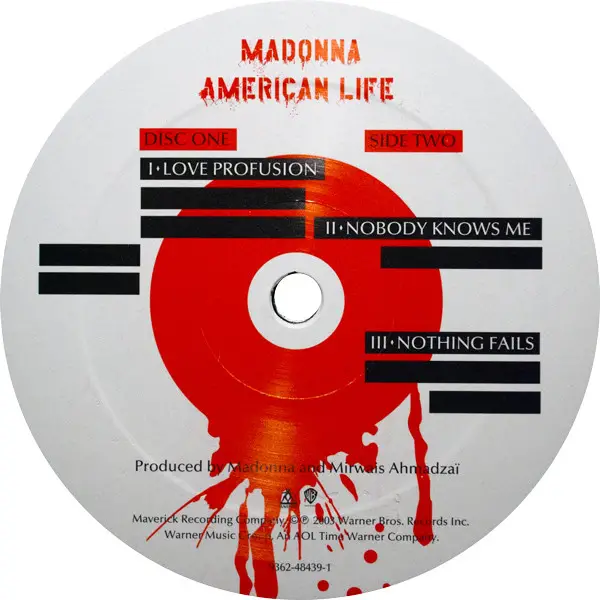 Madonna - American Life (2 пластинки, Альбом) - фото №5