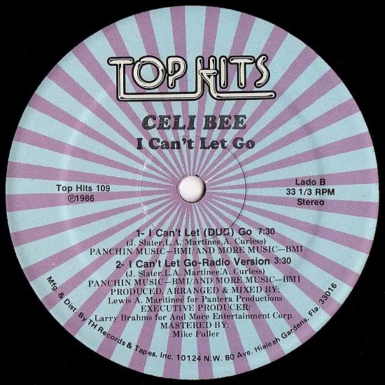 Celi Bee - I Can't Let Go (33 ⅓ об/хв) - фото №2