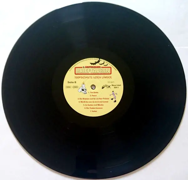 Abstürzende Brieftauben - Doofgesagte Leben Länger (LP, Album) - фото №6