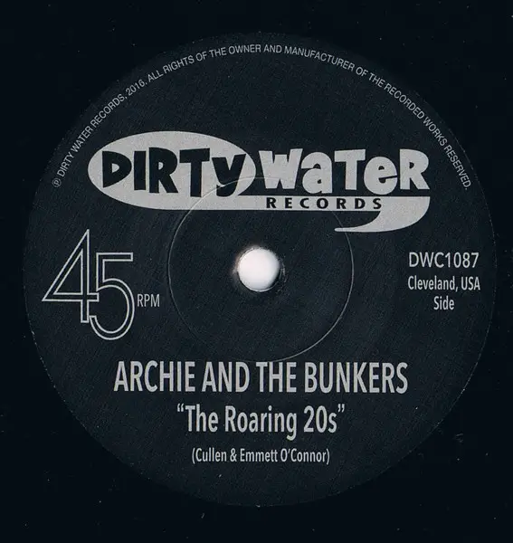 Archie And The Bunkers & Powersolo - Archie And The Bunkers / Powersolo (45 об/мин, Сингл) - фото №3
