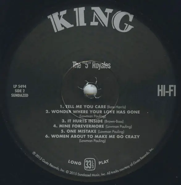 The 5 Royales - The 