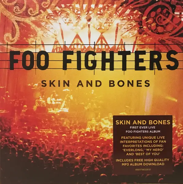 Foo Fighters - Skin And Bones (2 платівки, Альбом, Перевидання)