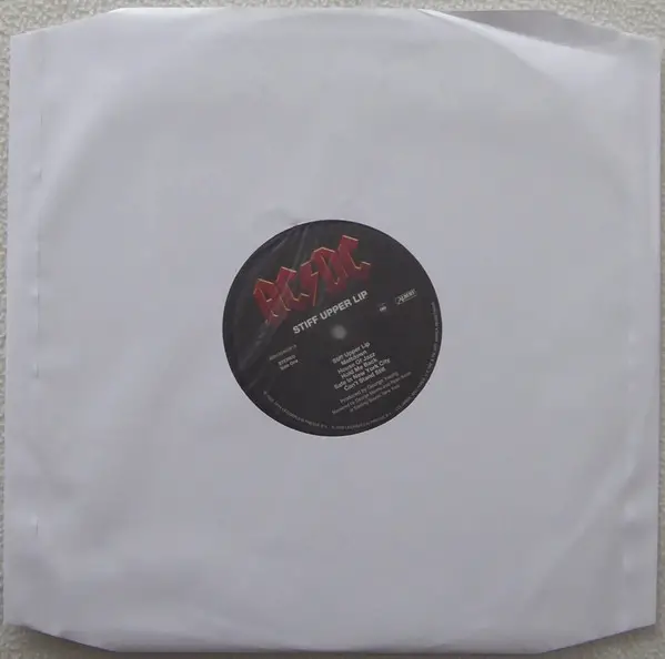 AC/DC - Stiff Upper Lip (LP, Album, Reissue, Remastered, Stereo) - фото №9